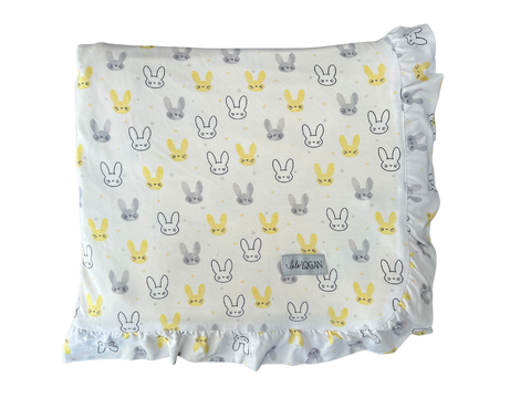 Bunny Blanket with Ruffles