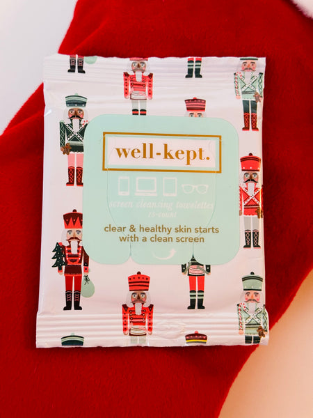 Well-Kept Nutcracker Screen Wipes
