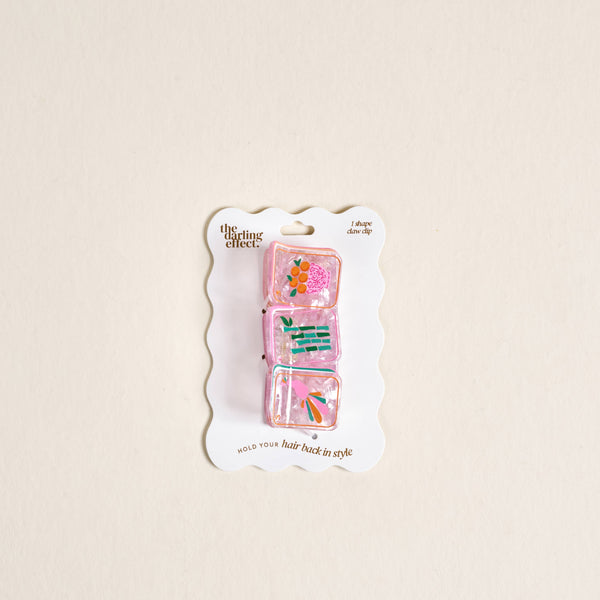 Shape Up Claw Clip–Mahjong Tiles