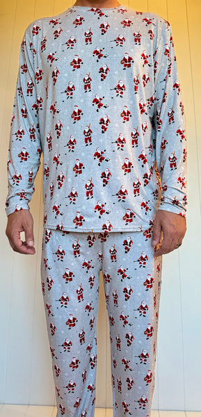 Sports Santa Bamboo Men's Shirt