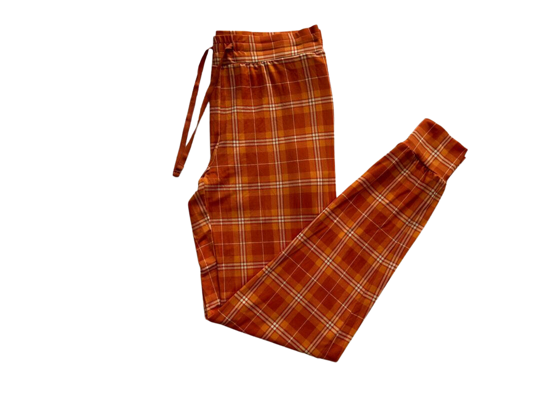 Fall Plaid Adult Women's (unisex) Joggers