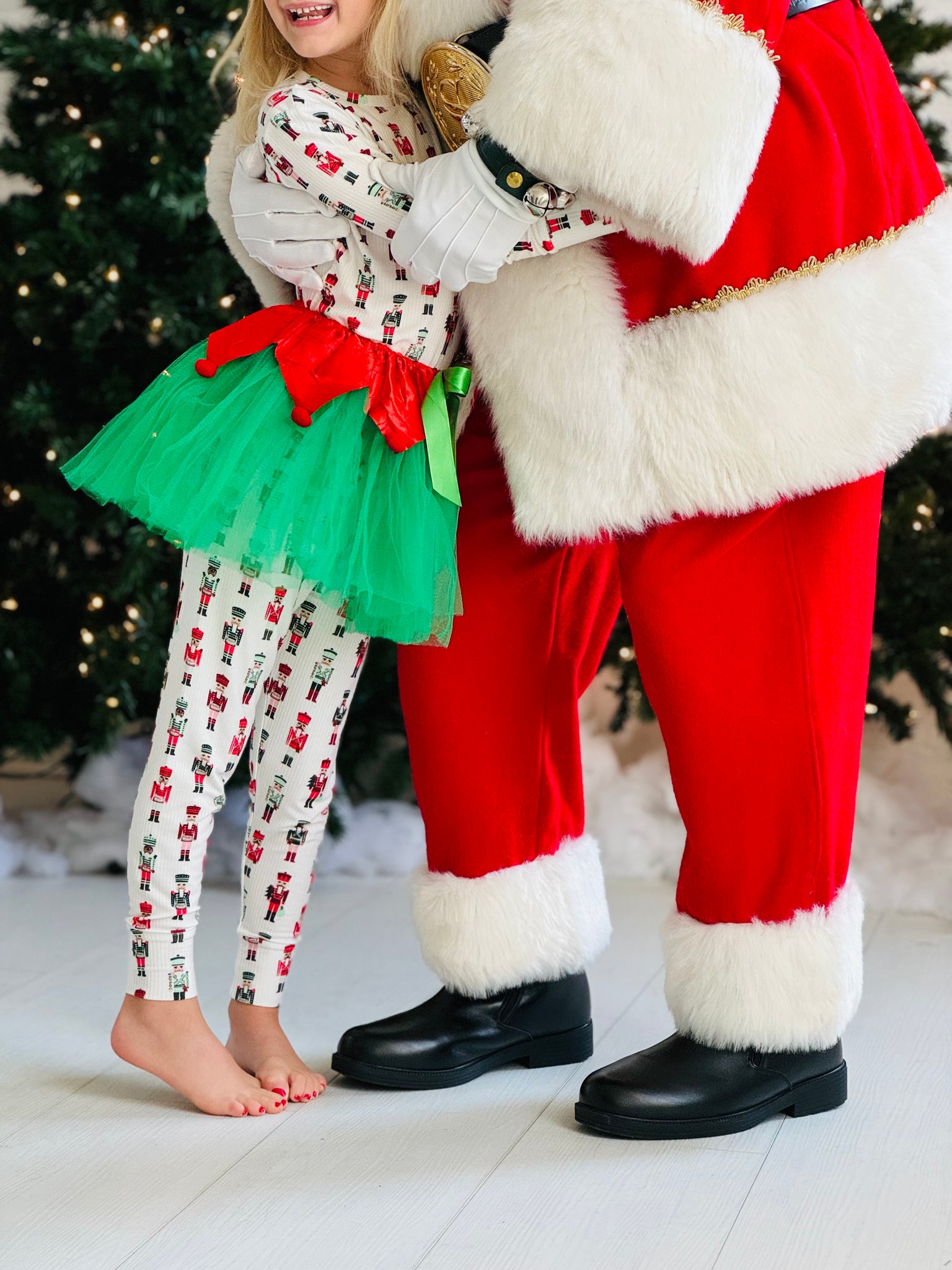 Red & Green Holiday Tutu