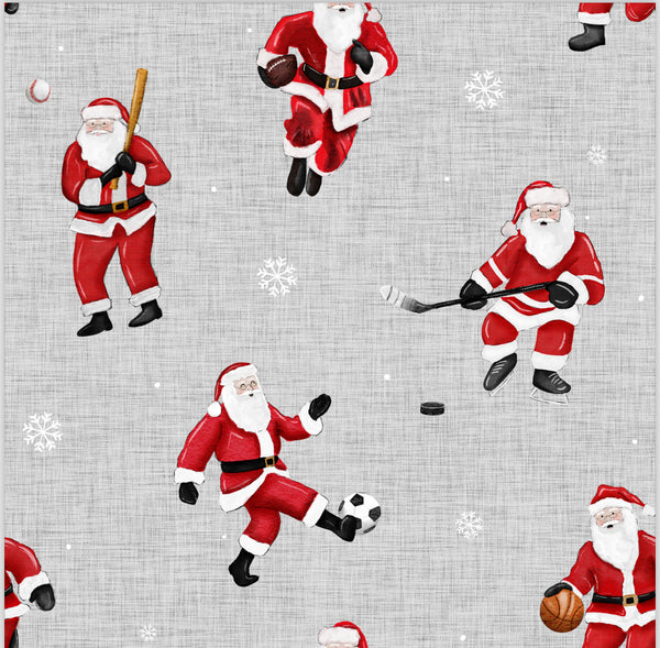 Women's Sports Santa Bamboo Top (with thumb holes)