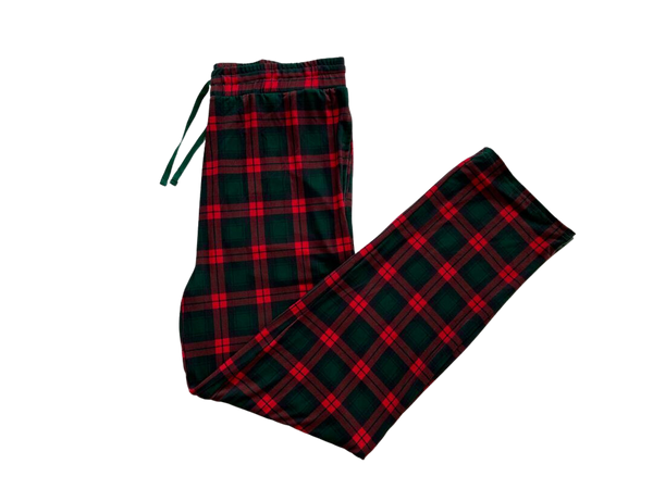 Holiday Plaid Adult Men's (unisex) Pants