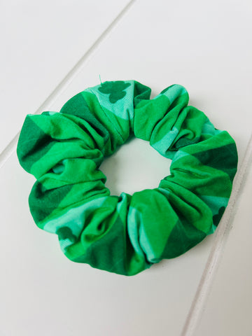 Diamond Shamrock Hair Scrunchie