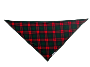 Holiday Plaid Pet Bandana