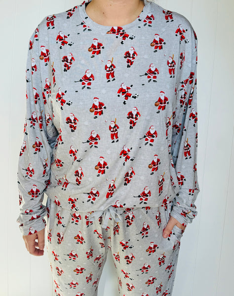 Sports Santa Bamboo Men's Shirt