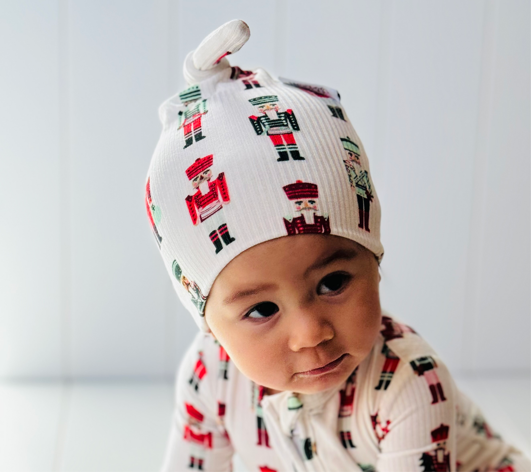 Nutcracker Ribbed Bamboo Hat