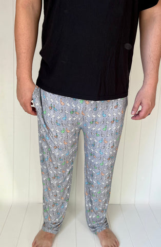 Origami Bunny Adult Men's (unisex) Pants