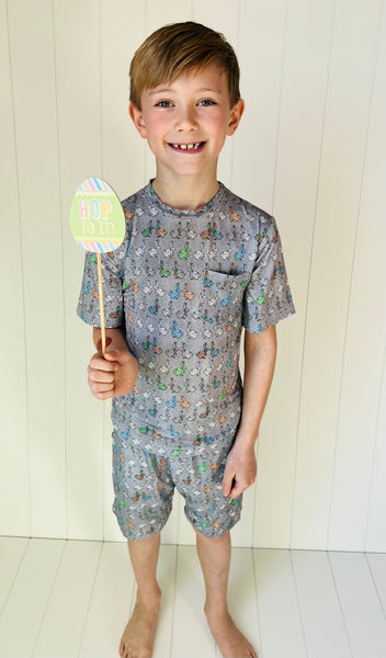Origami Bunny Everyday T-shirt & Shorts Set