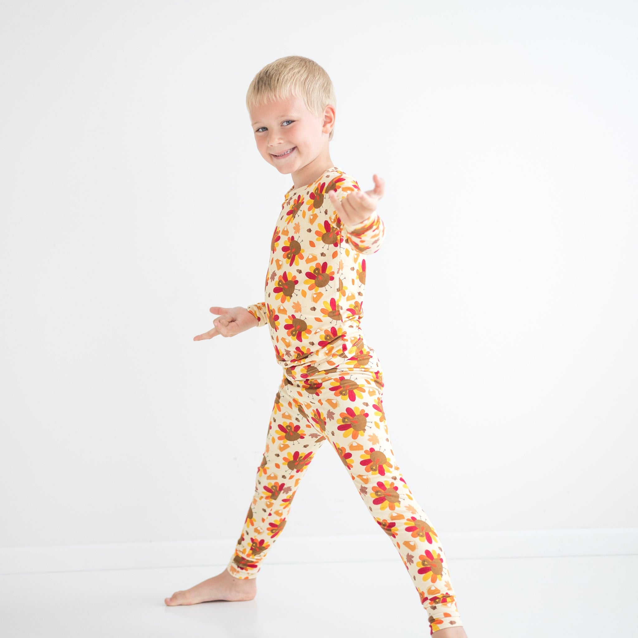 Turkey Two-Piece Bamboo Viscose Pajama Set