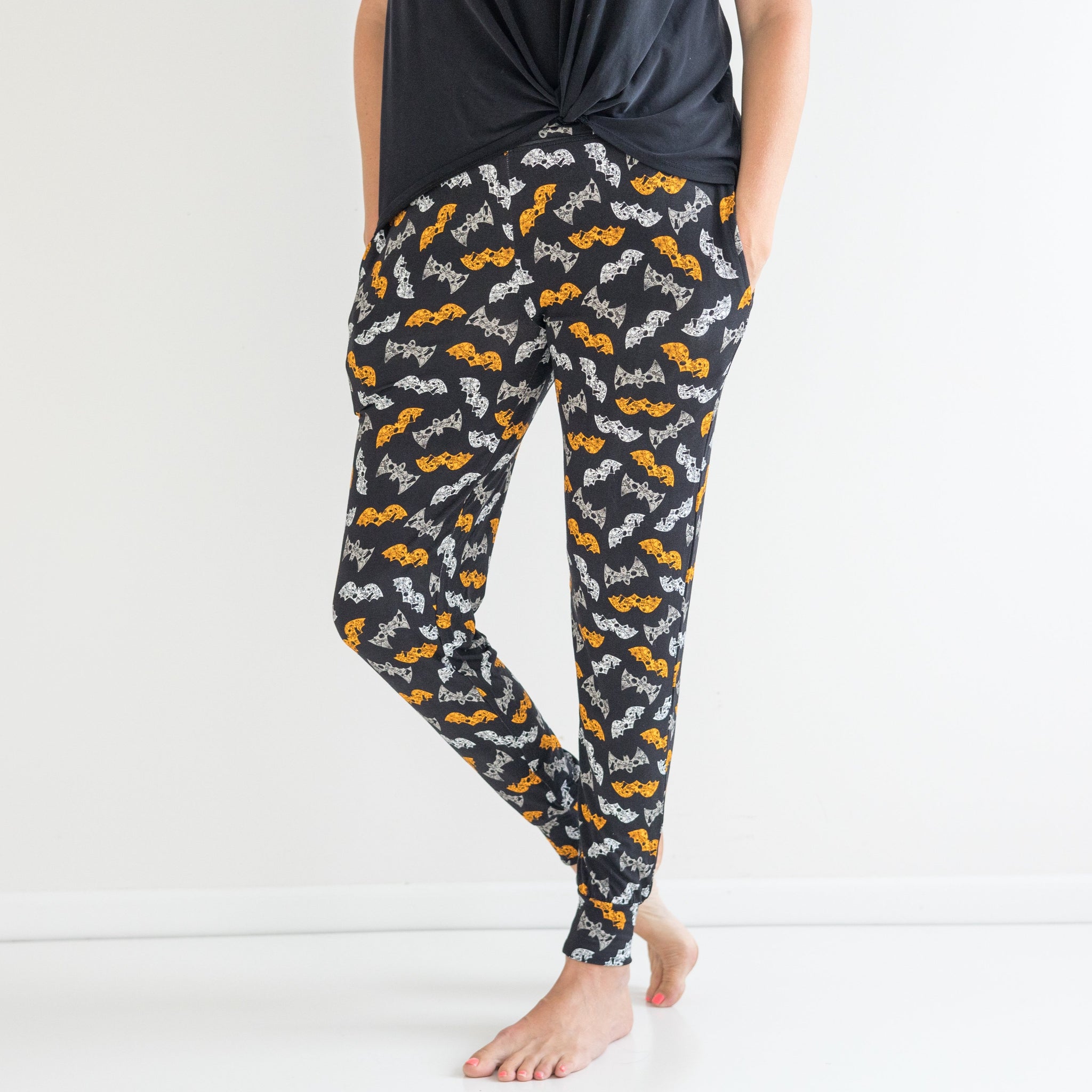 Halloween Adult Women's (unisex) Bat Joggers
