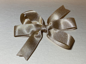 Gold Bow Hair Clip