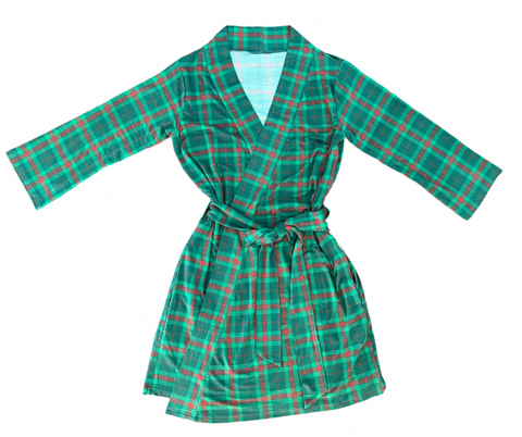 Women's Plaid Robe