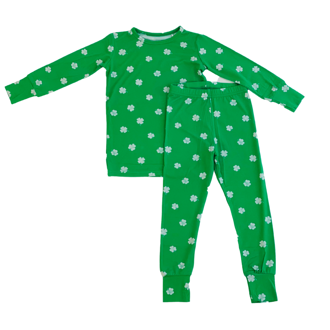 Shamrock Two-Piece Bamboo Viscose Pajama Set