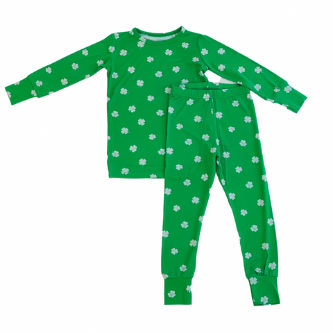 Shamrock Two-Piece Bamboo Viscose Pajama Set