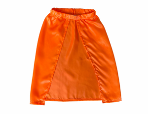 Kids Orange Superhero Cape