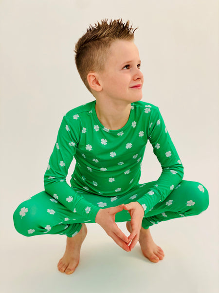 Shamrock Two-Piece Bamboo Viscose Pajama Set