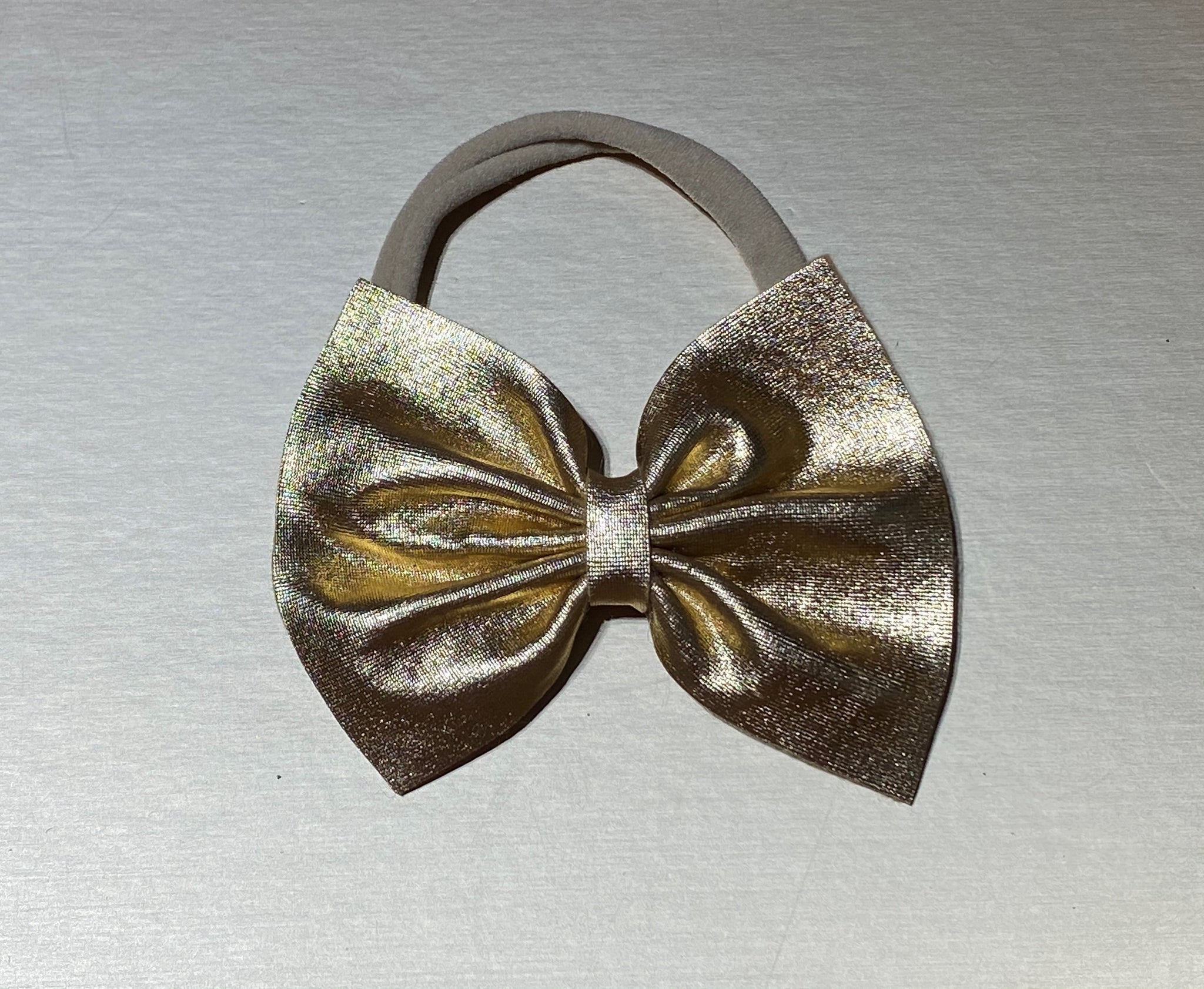 Gold Bow Headband