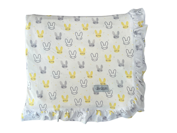 Bunny Blanket with Ruffles